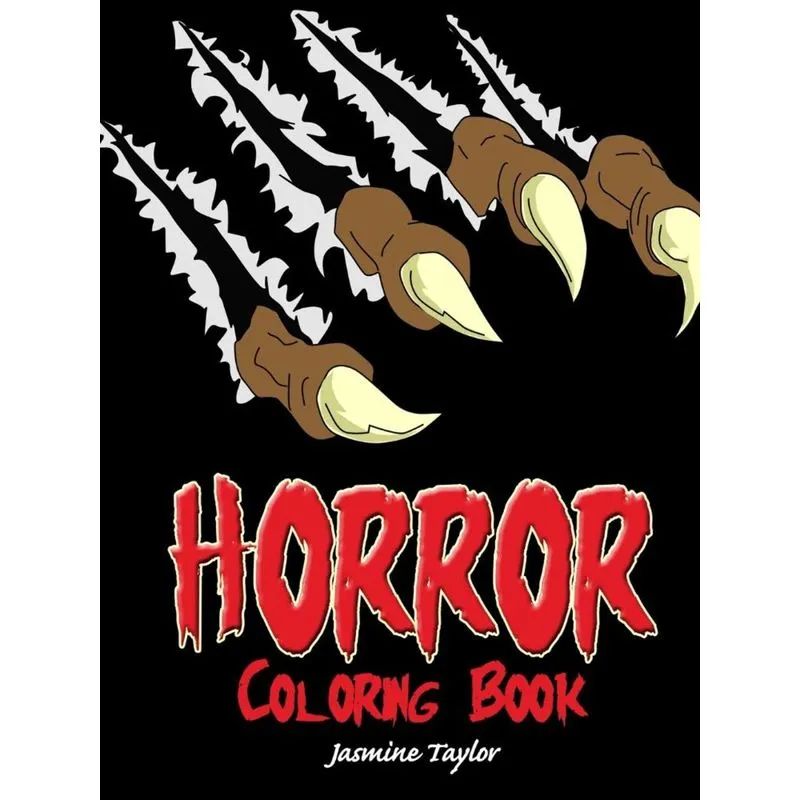 Horror Coloring Book