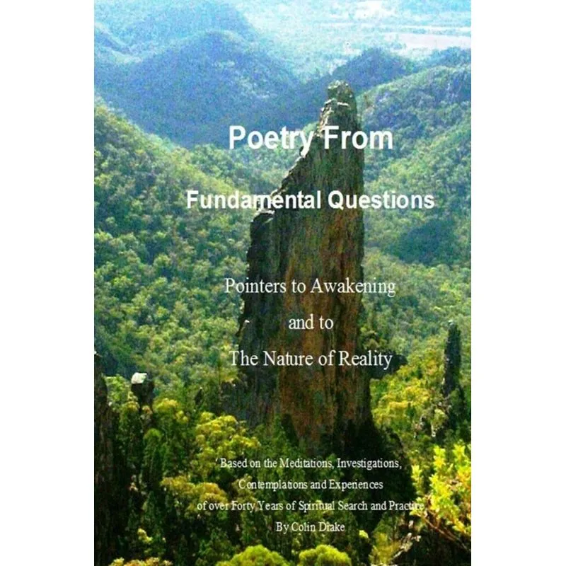 Poetry From Fundamental Questions