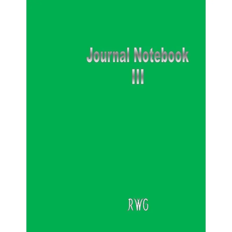 Journal Notebook III