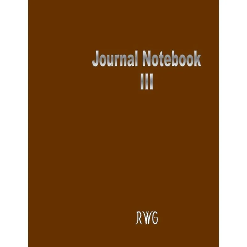 Journal Notebook III