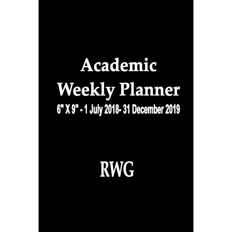 Academic Weekly Planner