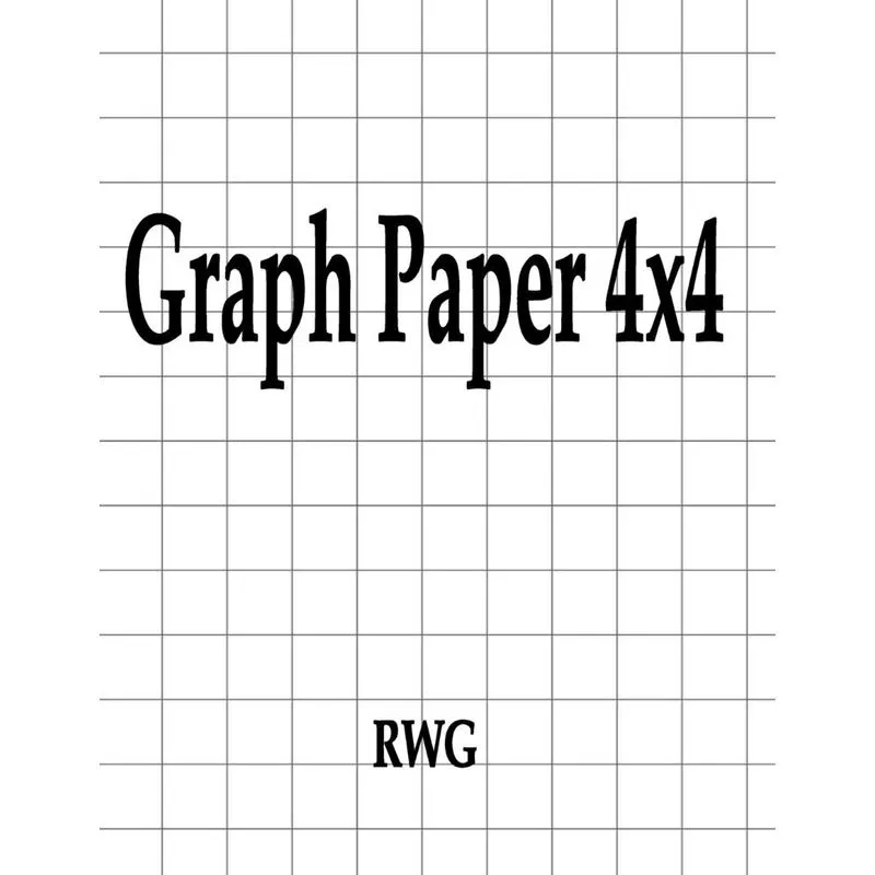Graph Paper 4x4