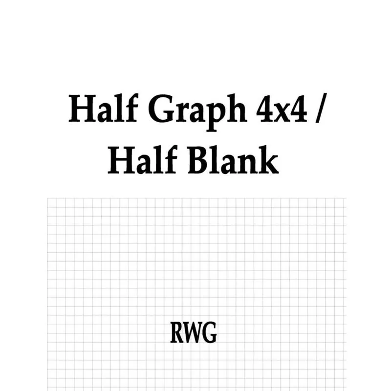 Half Graph 4x4 / Half Blank
