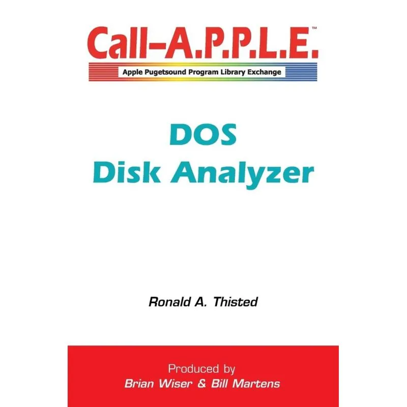 DOS Disk Analyzer