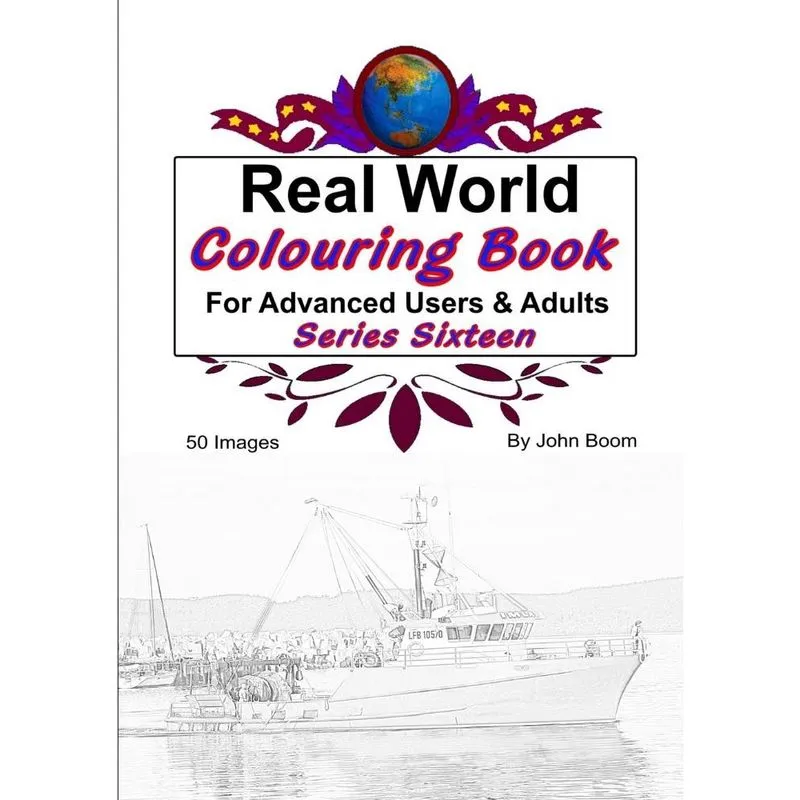 Real World Colouring Books Series 16