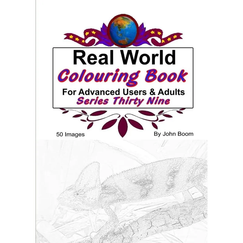 Real World Colouring Books Series 39
