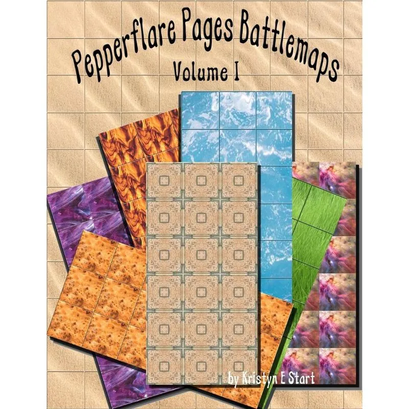 Pepperflare Pages Battlemaps Volume I