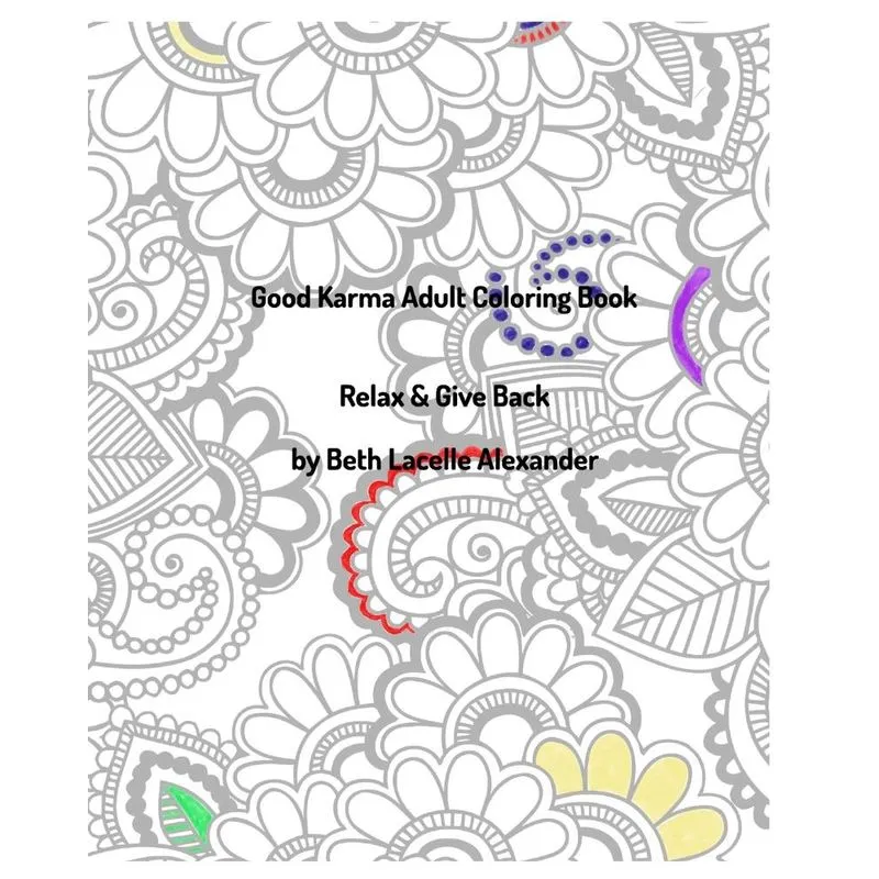 Good Karma Adult Colouring Book