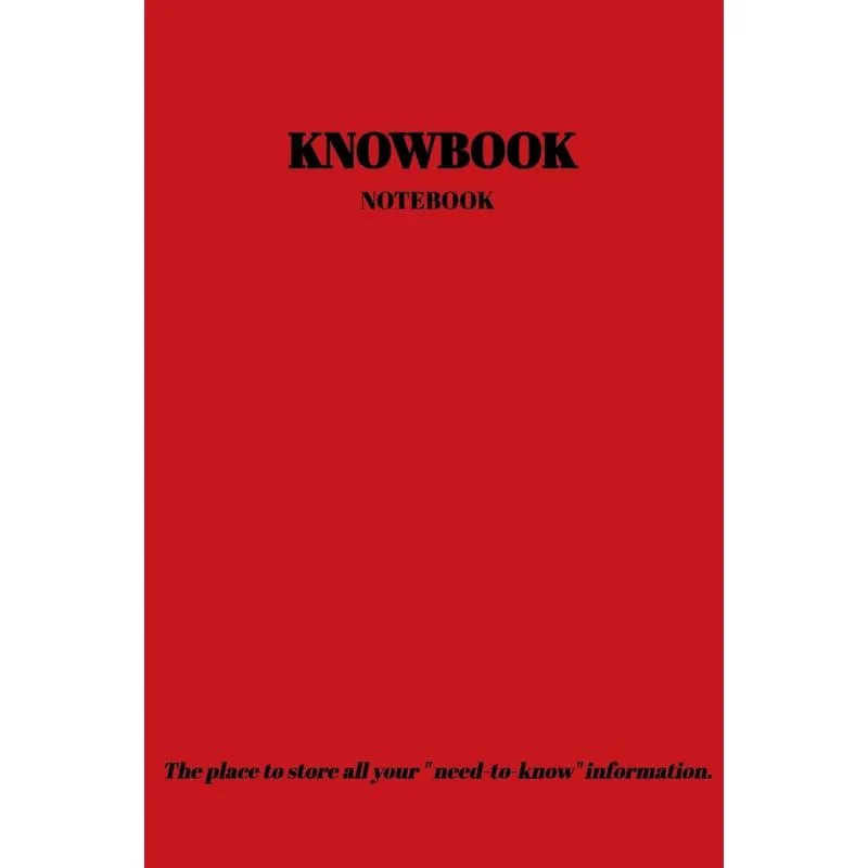 The KNOWBOOK Notebook