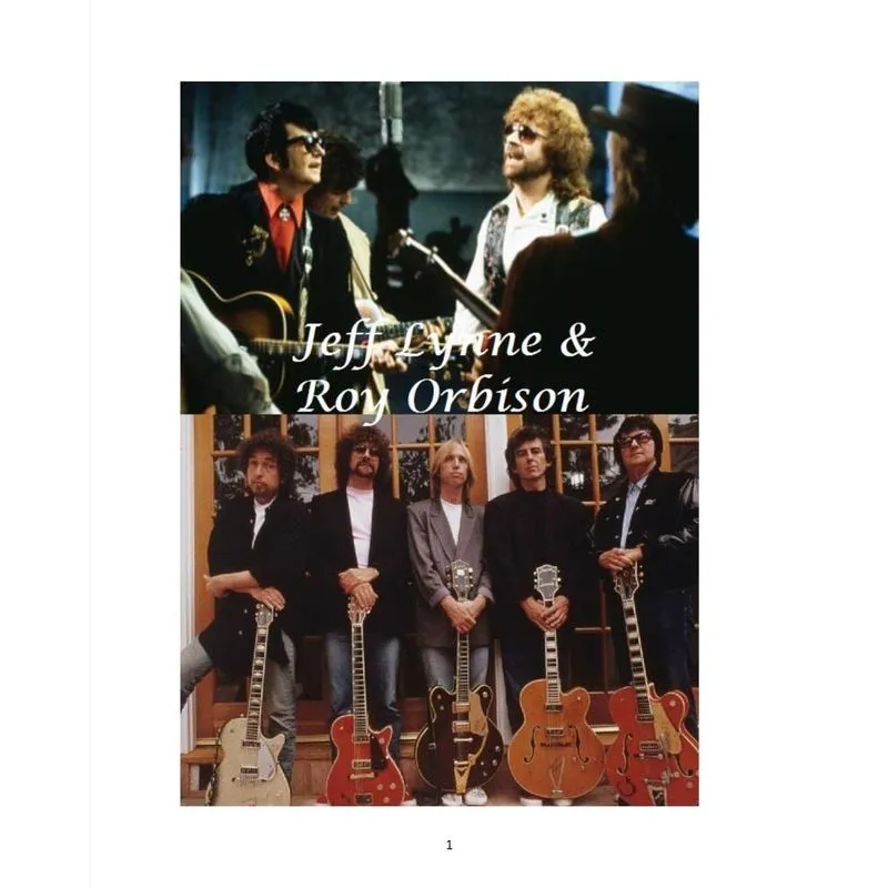 Jeff Lynn and Roy Orbison
