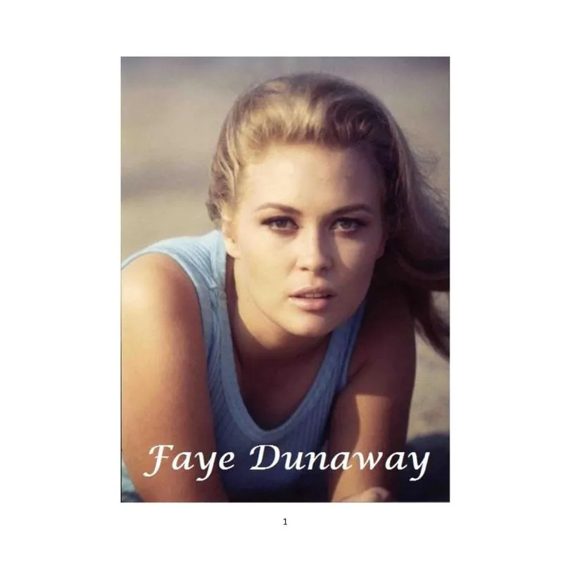 Faye Dunaway