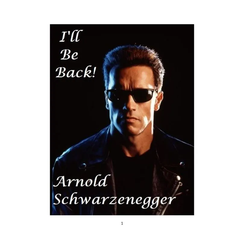 Ill Be Back!