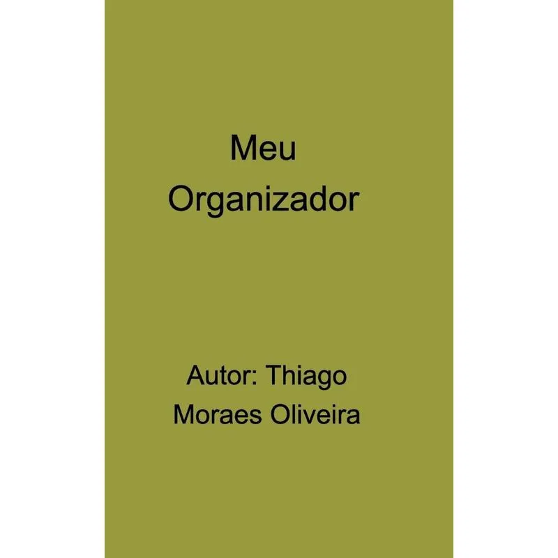 Meu Organizador