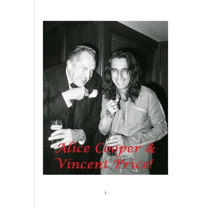 Alice Cooper and Vincent Price!