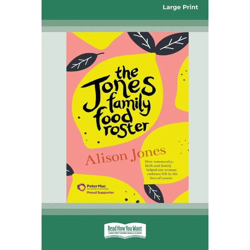 The Jones Family Food Roster