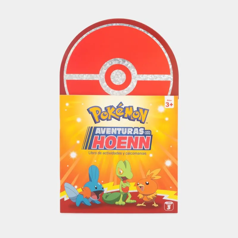 Pokemon: aventuras en hoenn - libro de actividades y calcomanías