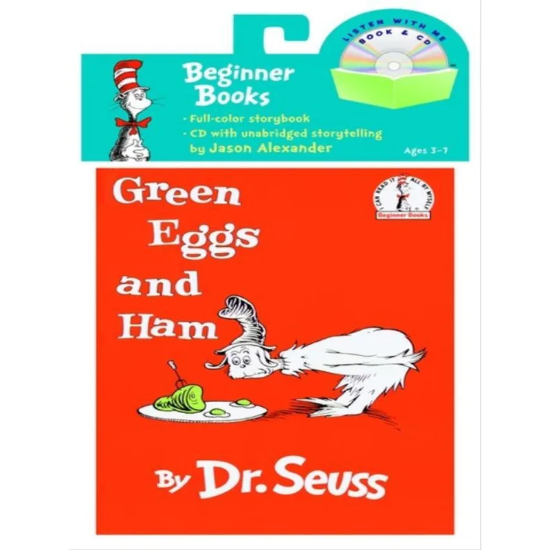 GREEN EGGS AND HAM - BOOKS & CD
