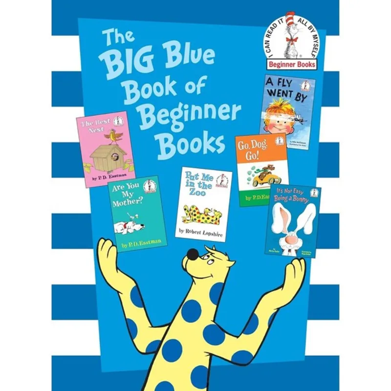 THE BIG BLUE BOOK OF BEGINNER BOOKS - GO, DOG. GO!, ARE YOU MY MOTHER?