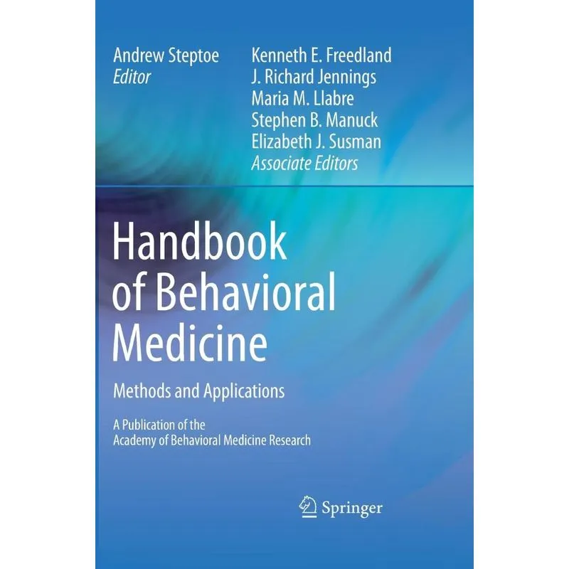 Handbook of Behavioral Medicine