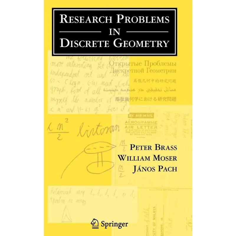 Research Problems in Discrete Geometry