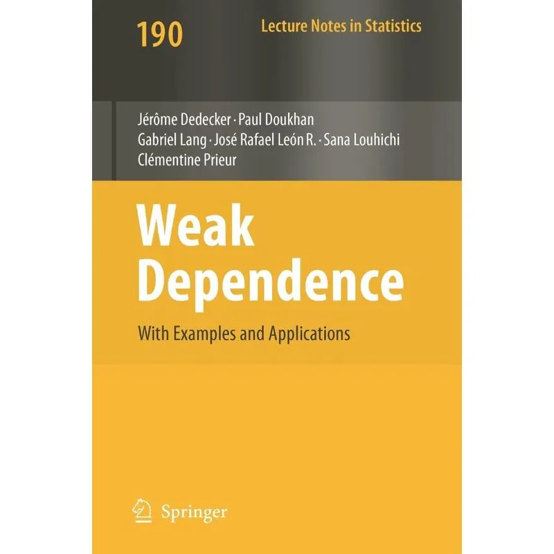 Weak Dependence