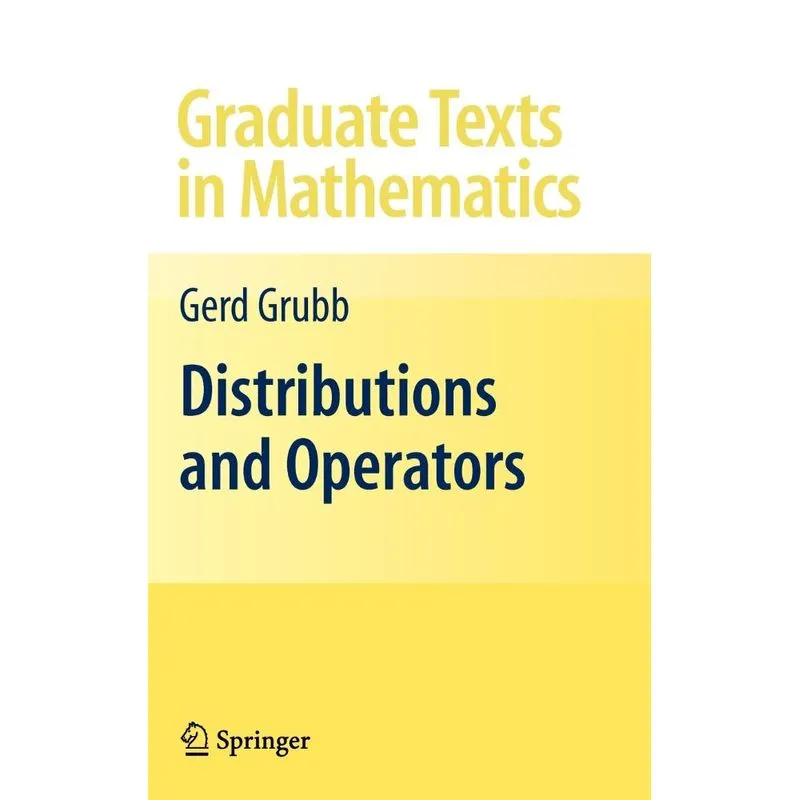 Distributions And Operators