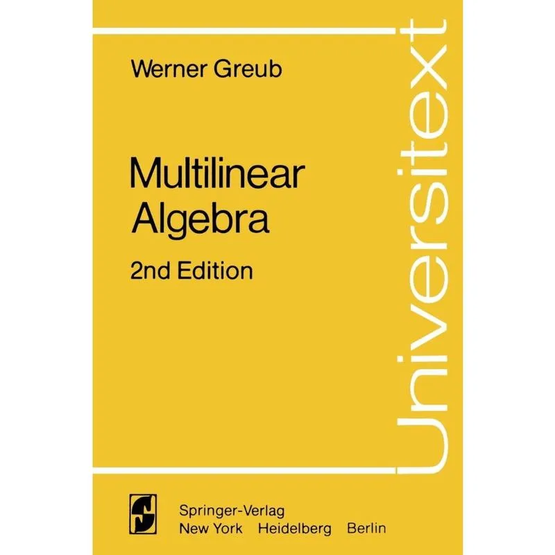 Multilinear Algebra