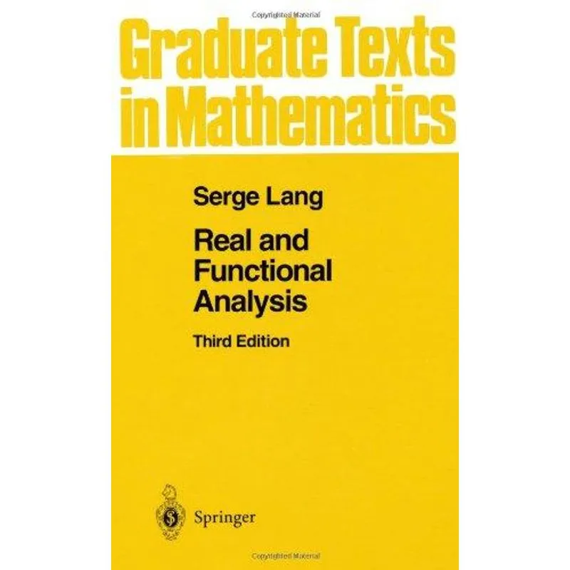Real and Functional Analysis