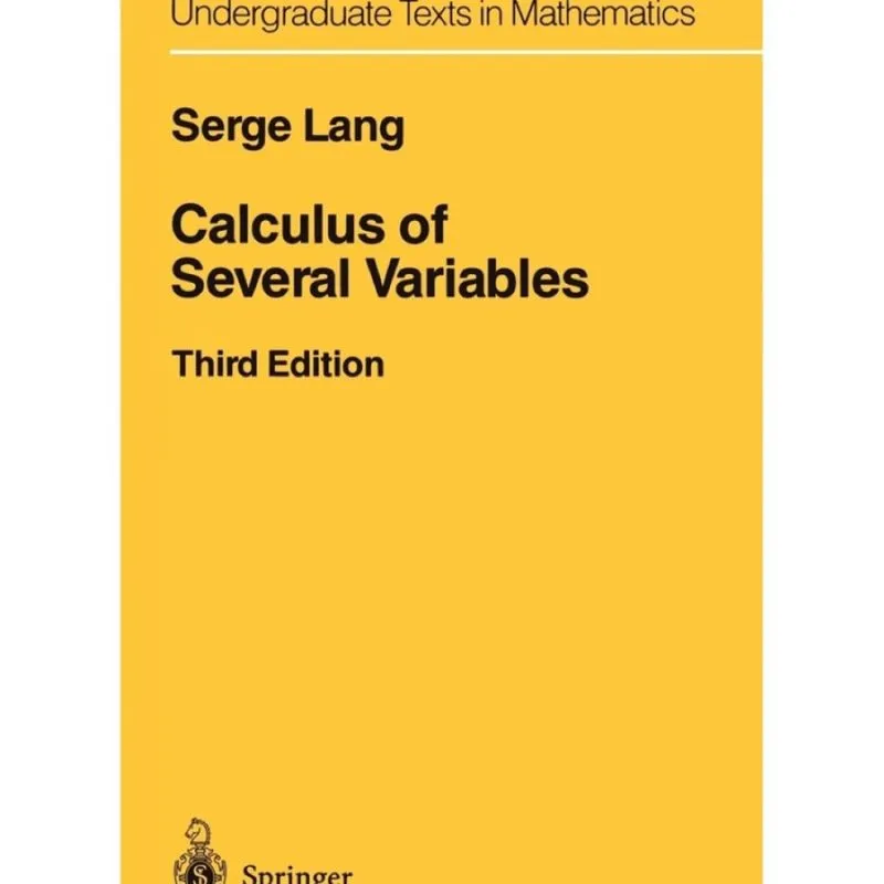 Calculus of Several Variables