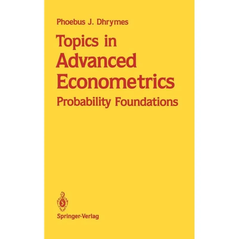 Topics in Advanced Econometrics