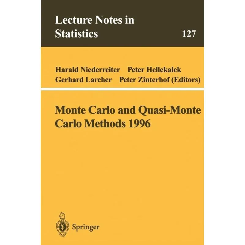 Monte Carlo and Quasi-Monte Carlo Methods 1996