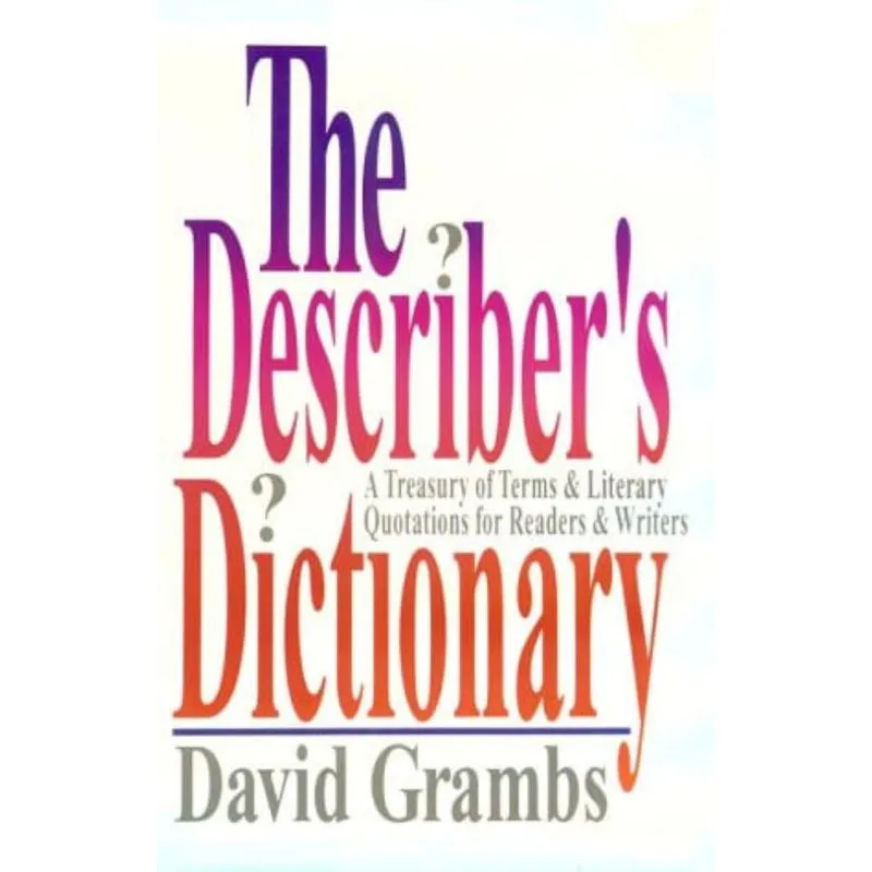 DESCRIBER'S DICTIONARY