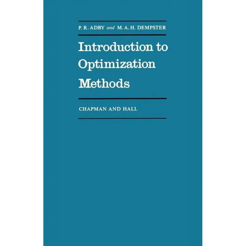 Introduction to Optimization Methods