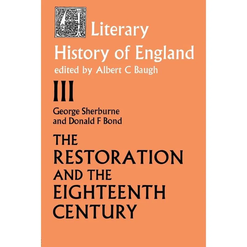The Literary History of England