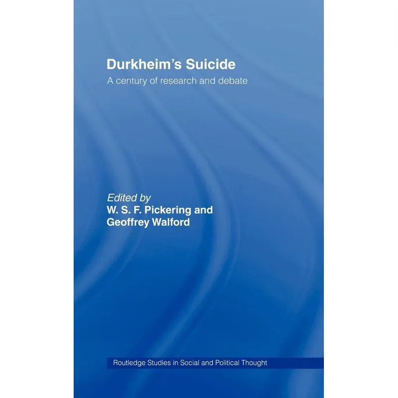 Durkheims Suicide