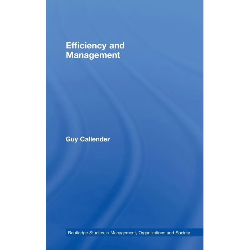 Efficiency and Management