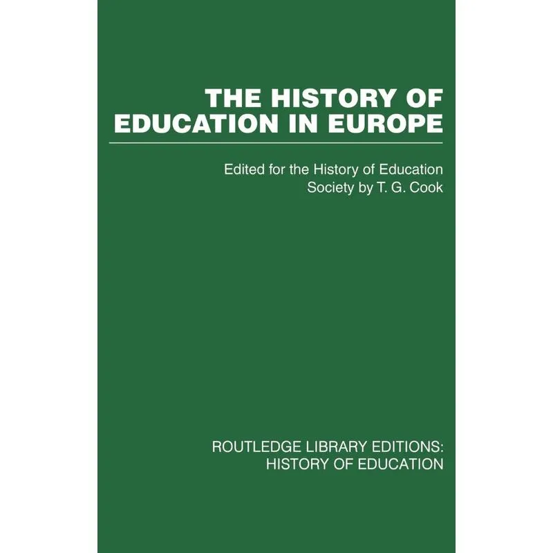 The History of Education in Europe