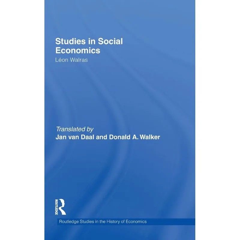Studies in Social Economics