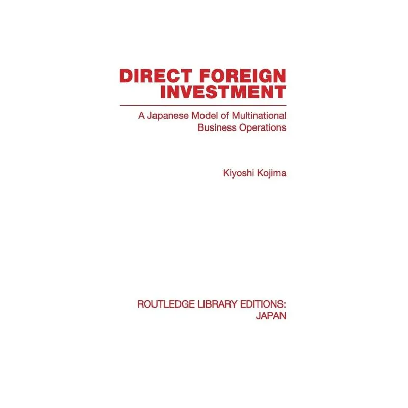 Direct Foreign Investment