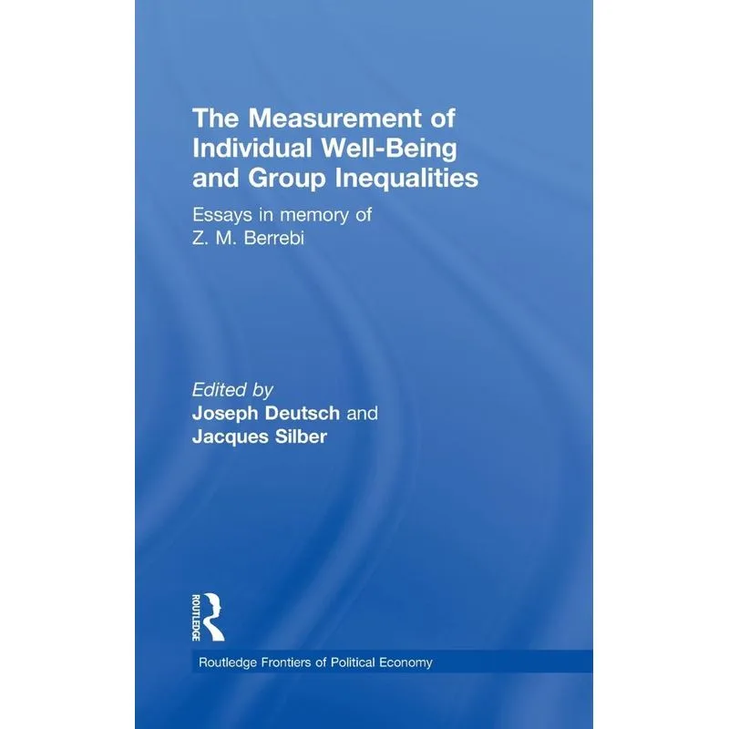 The Measurement of Individual Well-Being and Group Inequali