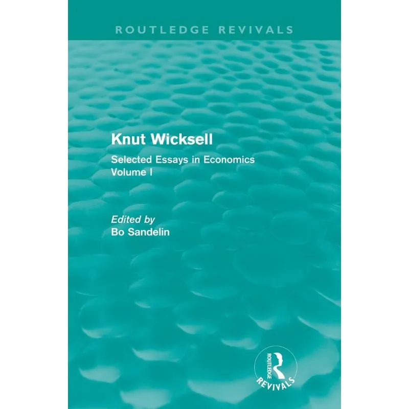 Knut Wicksell (Routledge Revivals)