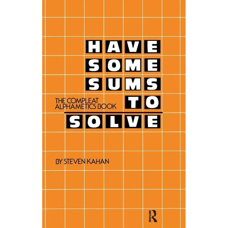 Have Some Sums To Solve