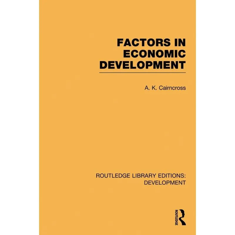 Factors in Economic Development