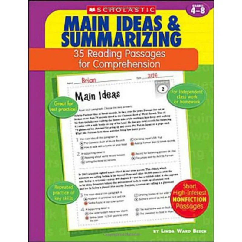 MAIN IDEAS & SUMMARIZING