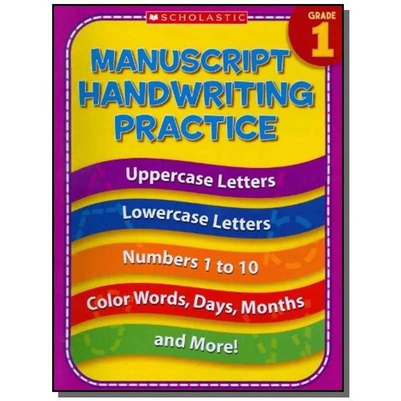 MANUSCRIPT HANDWRITING PRACTICE - GRADE 1