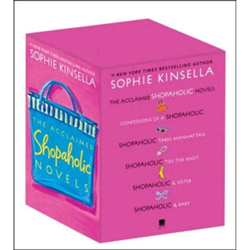 ACCLAIMED SHOPAHOLIC NOVELS,THE - 5 COPY BOXED SET