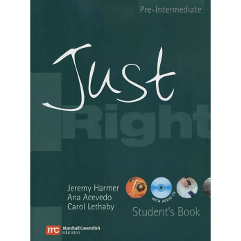 Just Right Pre-Intermediate Sb With Cd