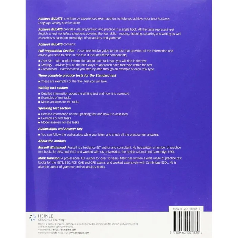 Achieve Bulats With CD