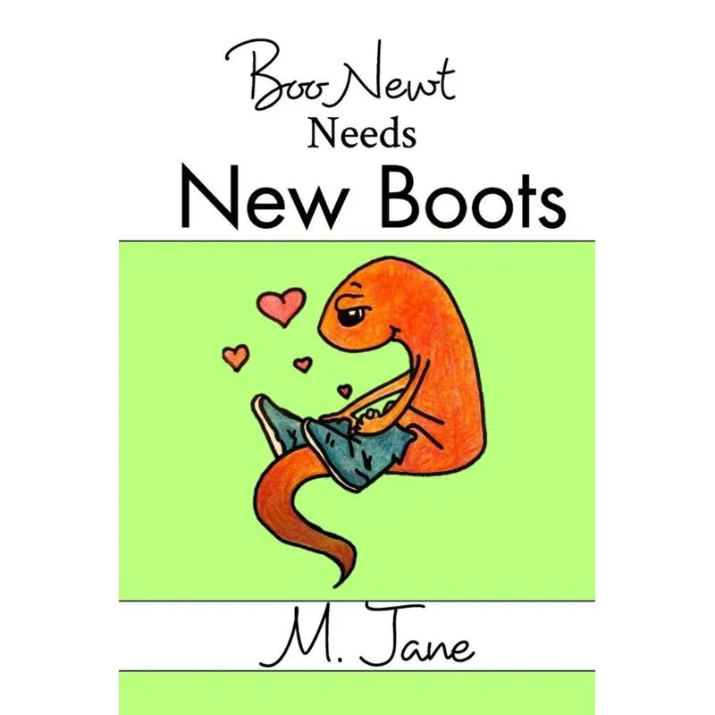 Boo Newt Needs New Boots