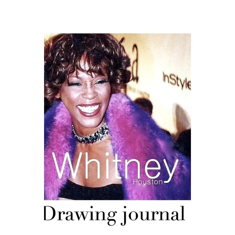Whitney Houston Drawing Journal